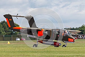 Former German Air Force Luftwaffe North American Rockwell OV-10B Bronco