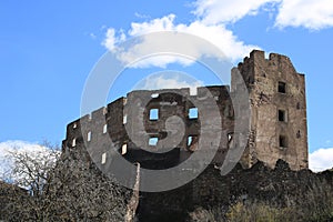 Rafenstein, ruin of a castle above Bolzano