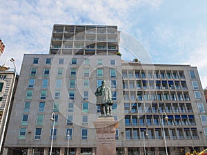 Raffaele Rubattino statue in Genoa