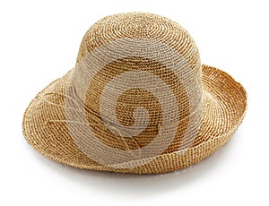 Raffia hat