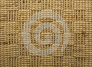 Raffia rug, Backgrounds photo