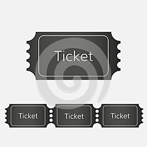 Raffle ticket icon