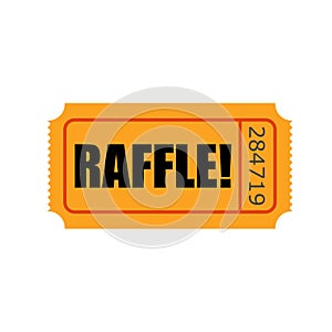 Raffle Ticket Word Enter Contest photo