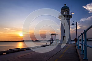 Raffles Marina Lighthouse photo