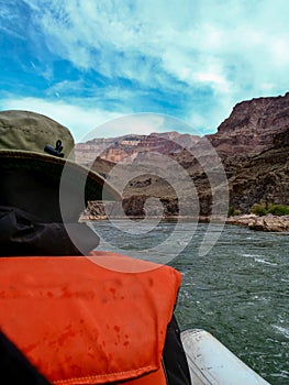 Rafters Colorado River Grand Canyon