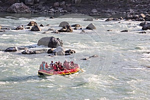 Raftig at Rishikesh