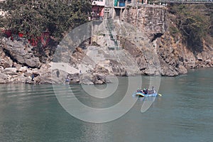 Rafting in ganga river is so much fun and is best what you can do once in rishikesh