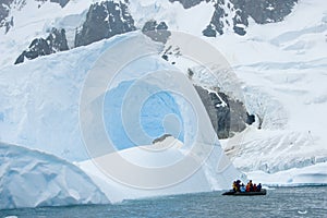 Rafting by Iceberg photo