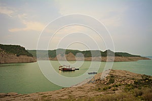 Rafting at mangla dam