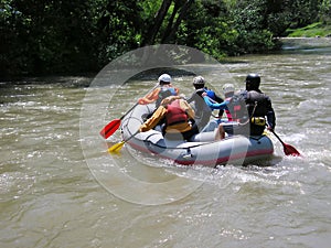 Sul un fiume 