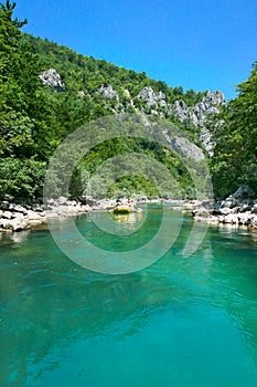 Rafting of River Neretva , Bosnia and Herzegovina