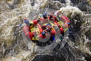 Rafting team