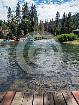 Rafting on the Truckee River