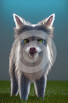 Ragamuffin Animal. AI Generated.