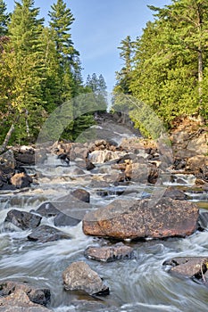 Ragged Falls - Vertical