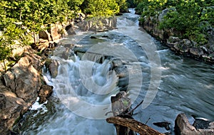 Raging Potomac River photo