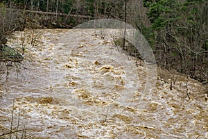 The Raging Power of the Flooding of the Maury River