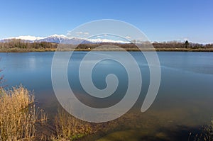 Ragogna Lake in Late Winter