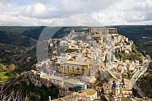 Ragusa Ibla cityscape