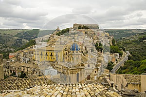 Ragusa Ibla cityscape