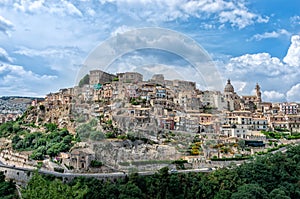 Ragusa Ibla medieval town in Sicily. Italy