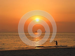 Rai Leh beach, Krabi, Thailand photo