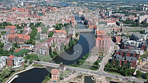 Raid above Gdansk Old Town