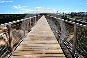 Rail Bridge walk way