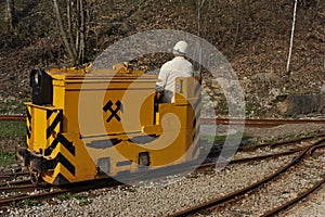 Rail Car of Historic Iron Ore Mine