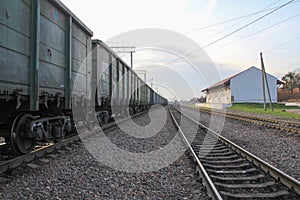 Rail freight transportation