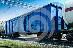 Rail freight wagon