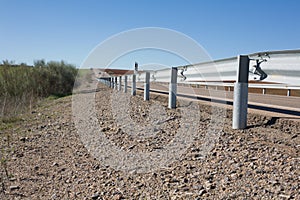 Rail guards for motorbikers