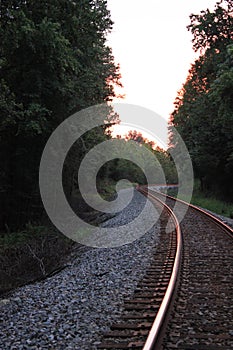 Rail line, Virginia