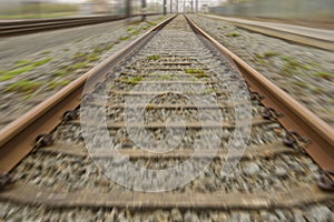 Rail in motion