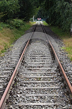 Rail railway track railtrack transport logistic photo