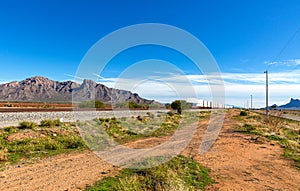 Rail, Road and Interstate 10 in Arizona