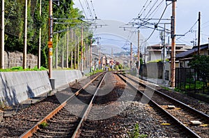 Rail road in Japan