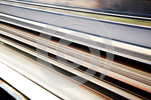 Rail-road tracks background