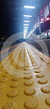 Rail Station Blind Road