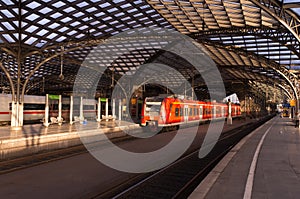 RAIL STATION IN COLOGNE