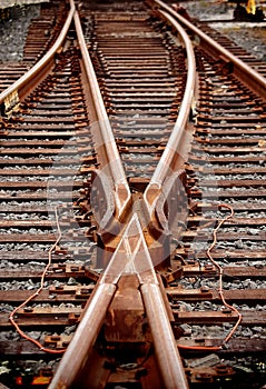 Rail Switch, Juntion or Merger