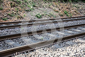 Rail track of the Federal Railways