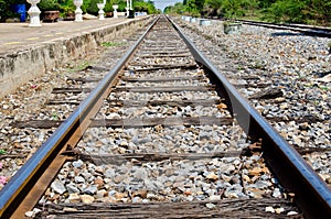 Rail way at Sakreo station