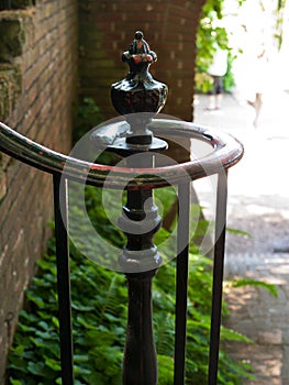 Rail Wrought Iron Stair Baluster Decorative Hand Forged