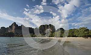 Railay beach in Krabi