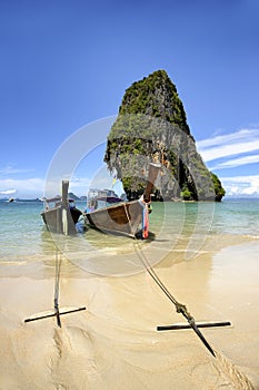 Railay beach Krabi Thailand