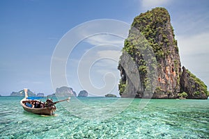 Railay beach in Krabi Thailand