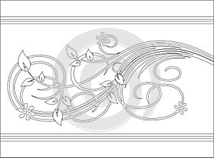 Railing Glass Pattern vector Art