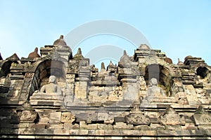 Railings on Borobudur