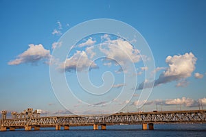 Railroad bridge in Dnepropetrovsk